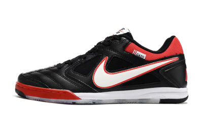 Supre x Nike SB Gato IC Indoor & Futsal Soccer Shoes - Black/White/Red