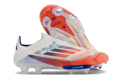 Adidas F50 Adizero FG Firm Ground Soccer Cleats - Red/White/Blue