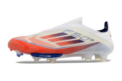 Adidas F50 Adizero FG Firm Ground Soccer Cleats - Red/White/Blue