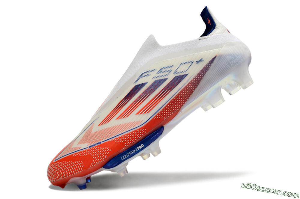 Cheap Adidas F50 Adizero FG Soccer Cleats Red/White/Blue