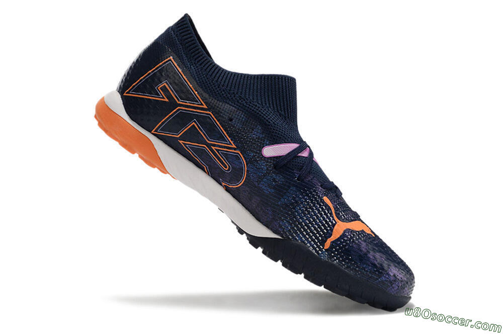 Puma Future Ultimate TF Artificial Turf Soccer Shoes - Blue/Purple/Pink 4