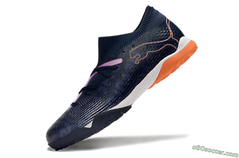 Puma Future Ultimate TF Artificial Turf Soccer Shoes - Blue/Purple/Pink 5