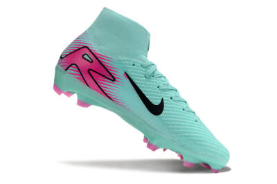 Nike Air Zoom Mercurial Superfly 10 Elite FG Firm Ground Soccer Cleats - Jade/Black/Pink