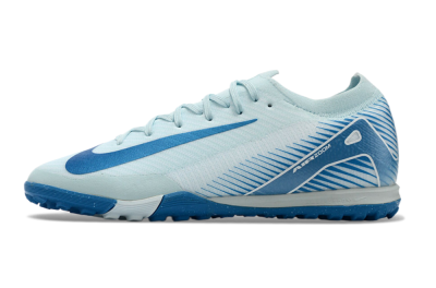 Nike Air Zoom Mercurial Vapor 16 Elite TF Artificial Turf Soccer Shoes - Jade/Beige/Blue