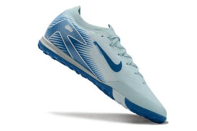 Nike Air Zoom Mercurial Vapor 16 Elite TF Artificial Turf Soccer Shoes - Jade/Beige/Blue