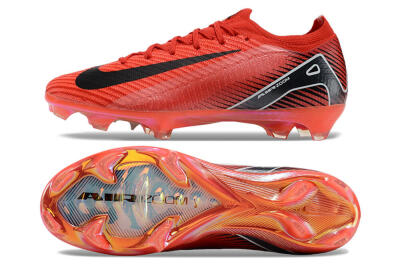 Nike Air Zoom Mercurial Vapor 16 Elite FG Firm Ground Soccer Cleats - Red/White/Black