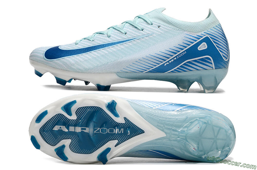 Nike Air Zoom Mercurial Vapor 16 Elite FG Firm Ground Soccer Cleats - Jade/White 0