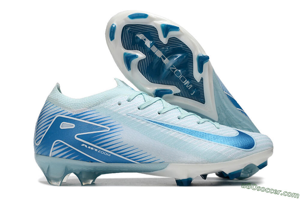 Nike Air Zoom Mercurial Vapor 16 Elite FG Firm Ground Soccer Cleats - Jade/White 1
