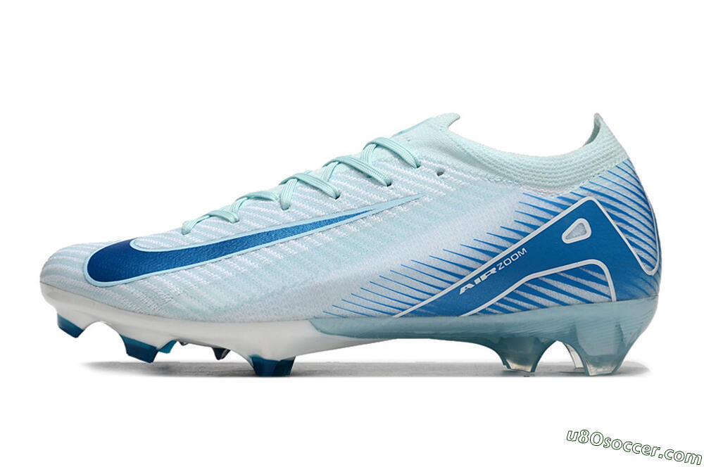 Nike Air Zoom Mercurial Vapor 16 Elite FG Firm Ground Soccer Cleats - Jade/White 2