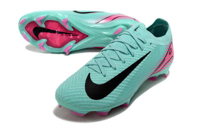 Nike Air Zoom Mercurial Vapor 16 Elite FG Firm Ground Soccer Cleats - Jade/Black/Pink