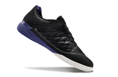 Nike Lunar Gato 2 IC Indoor & Futsal Soccer Shoes - Black/White/Purple