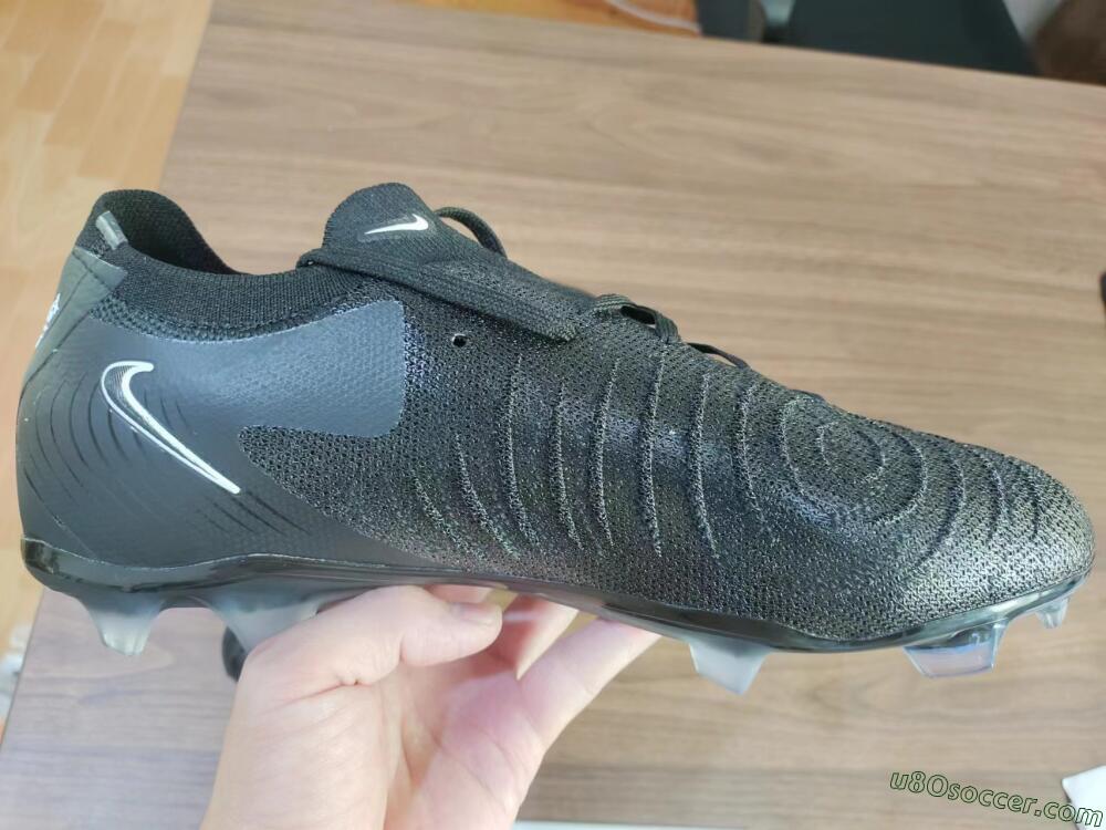 Nike Phantom Luna Elite Low FG Firm Ground Soccer Cleats - Grey/Black/White