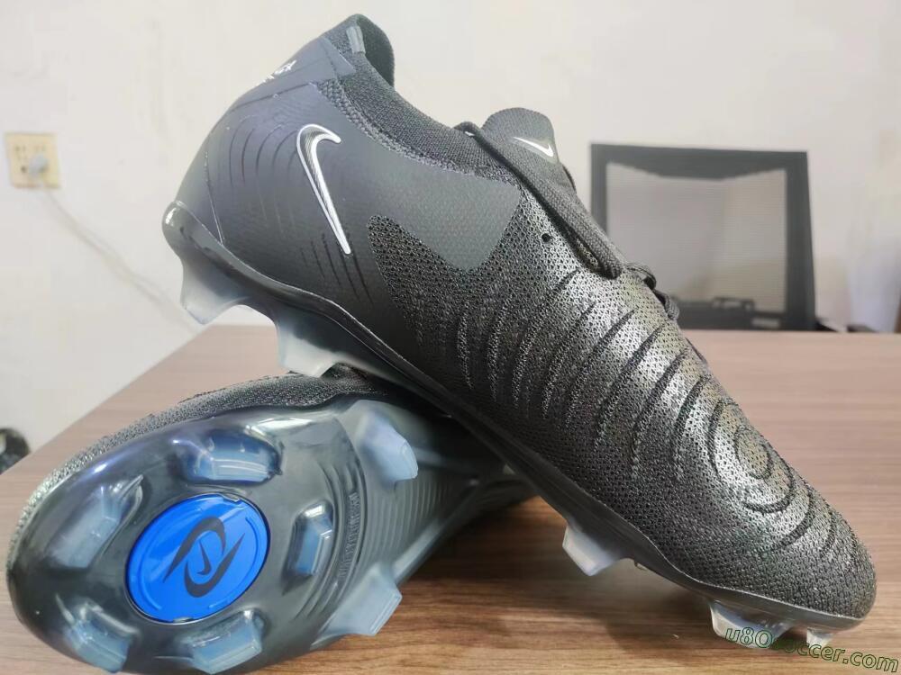 Nike Phantom Luna Elite Low FG Firm Ground Soccer Cleats - Grey/Black/White