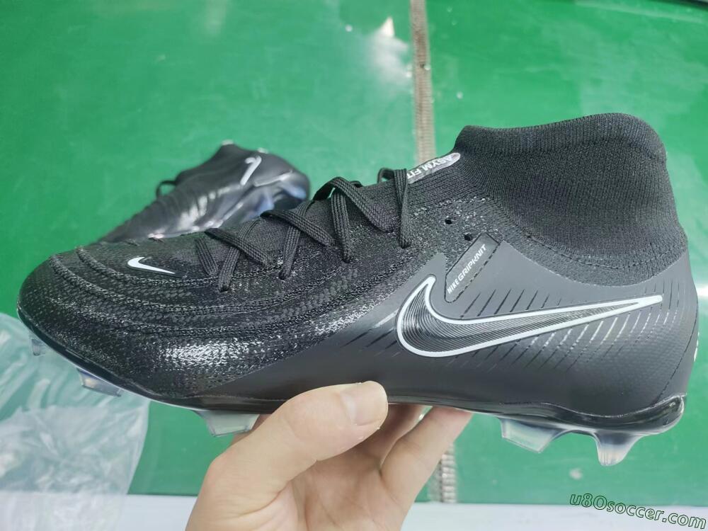 Nike Phantom Luna Elite FG Firm Ground Soccer Cleats - Black/White/Blue