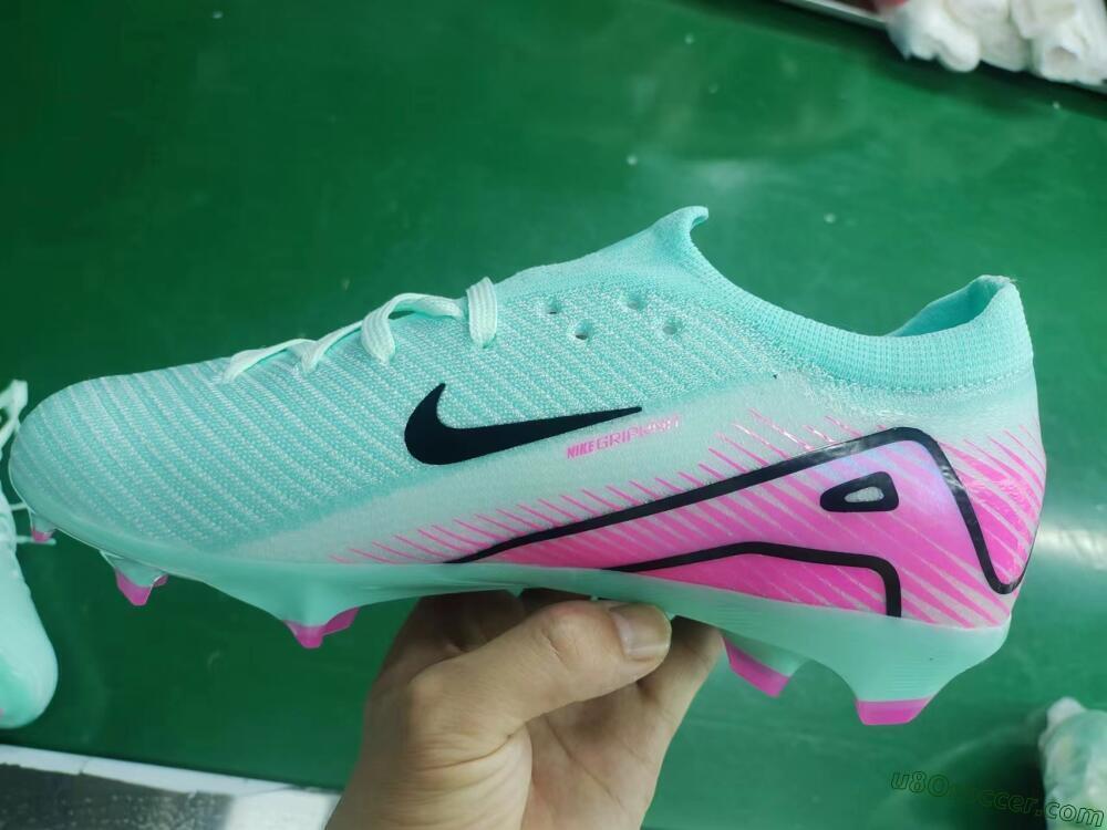 Nike Air Zoom Mercurial Vapor 16 Elite FG Firm Ground Soccer Cleats - Jade/Black/Pink