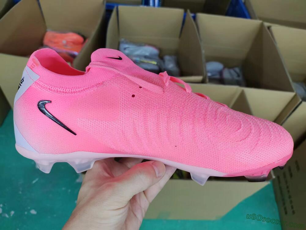 Nike Phantom Luna Elite FG Firm Ground Soccer Cleats - Pink/Black