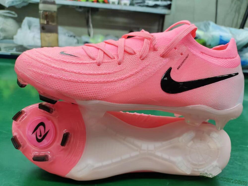 Nike Phantom Luna Elite FG Firm Ground Soccer Cleats - Pink/Black