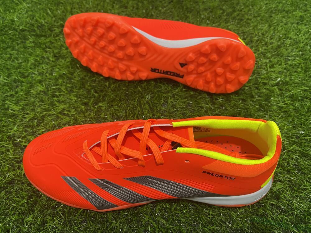 Adidas Predator 24 Elite TF Artificial Turf Soccer Shoes - Red/Black/White