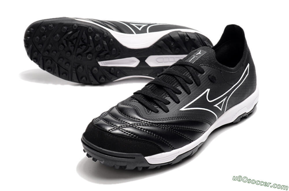 Mizuno Morelia Neo Sala β TF Artificial Turf Soccer Shoes - Black/White 3