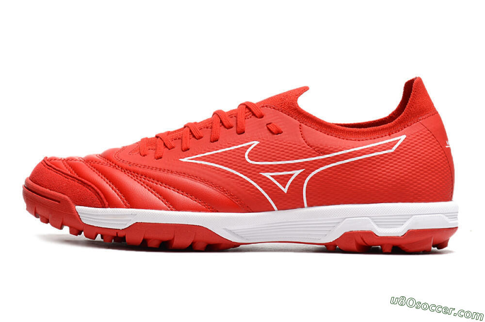 Mizuno Morelia Neo Sala β TF Artificial Turf Soccer Shoes - Red/White 2