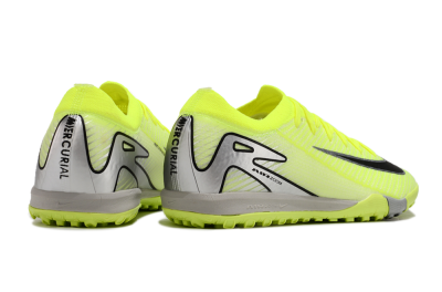 Nike Air Zoom Mercurial Vapor 16 Elite TF Artificial Turf Soccer Shoes - Yellow/Black/Silver/Grey