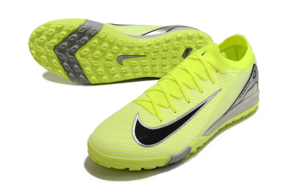 Nike Air Zoom Mercurial Vapor 16 Elite TF Artificial Turf Soccer Shoes - Yellow/Black/Silver/Grey