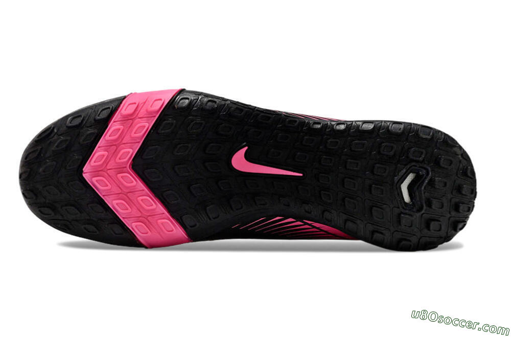 Nike Air Zoom Mercurial Superfly 10 Elite TF Artificial Turf Soccer Shoes - Black/Pink 6