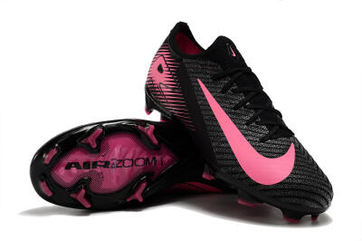 Nike Air Zoom Mercurial Vapor 16 Elite FG Firm Ground Soccer Cleats - Black/Pink