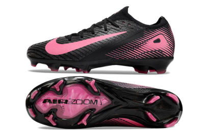 Nike Air Zoom Mercurial Vapor 16 Elite FG Firm Ground Soccer Cleats - Black/Pink