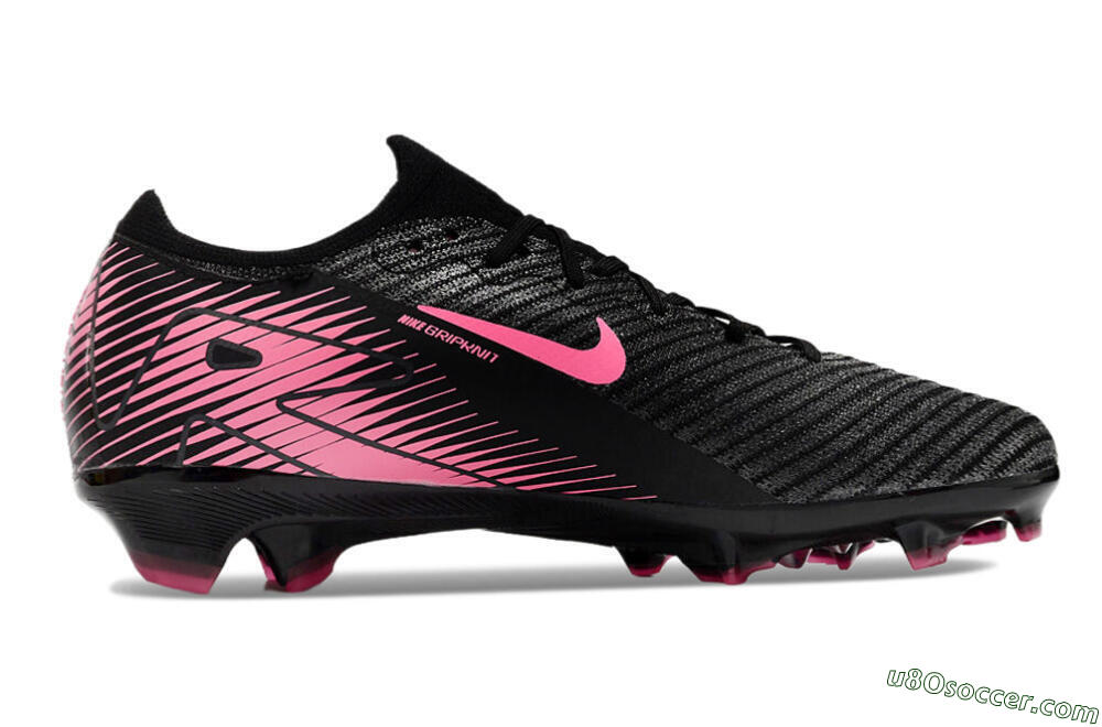 Nike Air Zoom Mercurial Vapor 16 Elite FG Firm Ground Soccer Cleats - Black/Pink 7