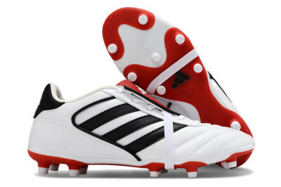 Adidas Copa Gloro 2 FG Firm Ground Soccer Cleats - White/Black/Red