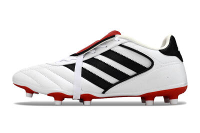 Adidas Copa Gloro 2 FG Firm Ground Soccer Cleats - White/Black/Red