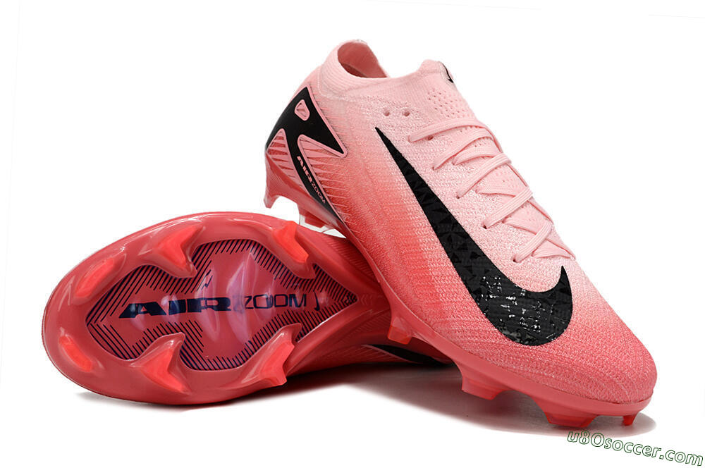 Nike Air Zoom Mercurial Vapor 16 Elite FG Firm Ground Soccer Cleats - Pink/Black 3