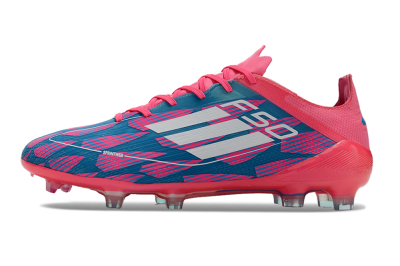 Adidas F50 Elite FG Firm Ground Soccer Cleats - Pink/Blue/White