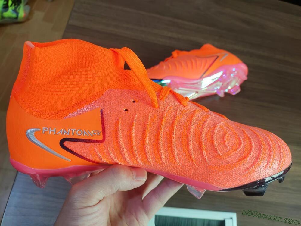 Nike Phantom Luna Elite FG Firm Ground Soccer Cleats - Red/Black/Gold