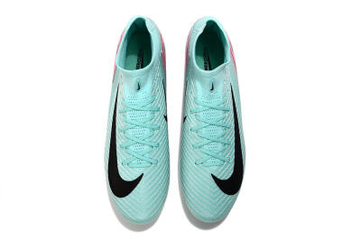 Nike Air Zoom Mercurial Superfly 10 Elite AG Artificial Grass Soccer Cleats - Green/Pink/Black