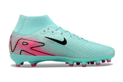 Nike Air Zoom Mercurial Superfly 10 Elite AG Artificial Grass Soccer Cleats - Green/Pink/Black