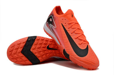 Nike Air Zoom Mercurial Vapor 16 Elite TF Artificial Turf Soccer Shoes - Red/Black/White