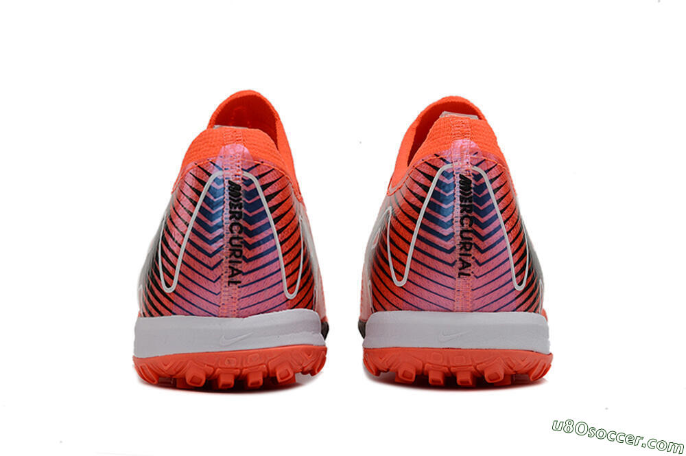 Nike Air Zoom Mercurial Vapor 16 Elite TF Artificial Turf Soccer Shoes - Red/Black/White 6