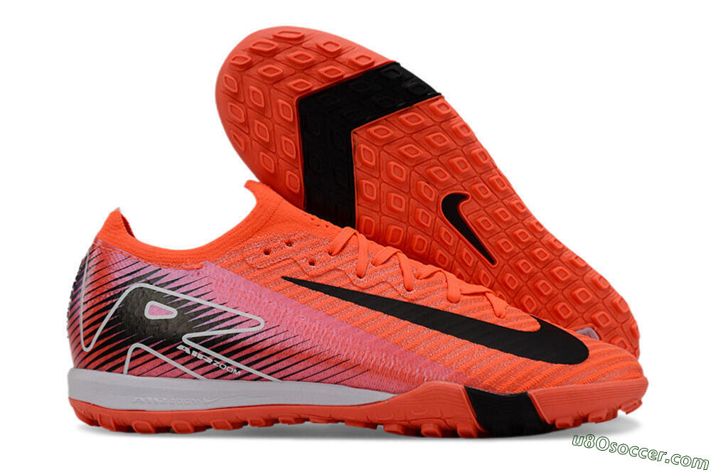 Nike Air Zoom Mercurial Vapor 16 Elite TF Artificial Turf Soccer Shoes - Red/Black/White 1