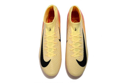 Nike Air Zoom Mercurial Superfly 10 Elite AG Artificial Grass Soccer Cleats - Yellow/Pink/Black