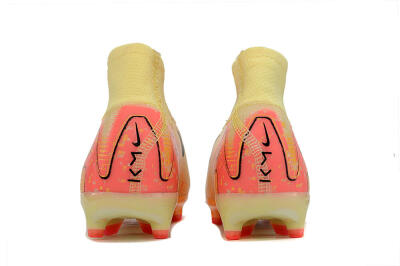 Nike Air Zoom Mercurial Superfly 10 Elite AG Artificial Grass Soccer Cleats - Yellow/Pink/Black