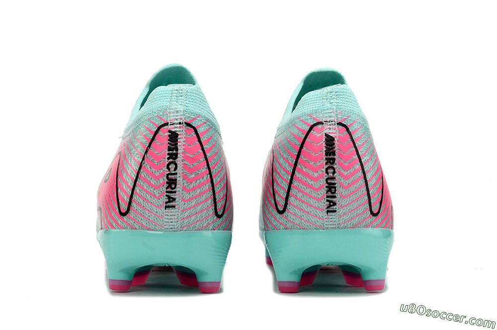 Nike Air Zoom Mercurial Vapor 16 Elite AG Artificial Grass Soccer Cleats - Green/Pink/Black 6