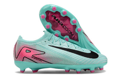 Nike Air Zoom Mercurial Vapor 16 Elite AG Artificial Grass Soccer Cleats - Green/Pink/Black