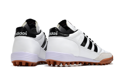 Adidas Mundial Team Astro TF Artificial Turf Soccer Shoes - Black/White