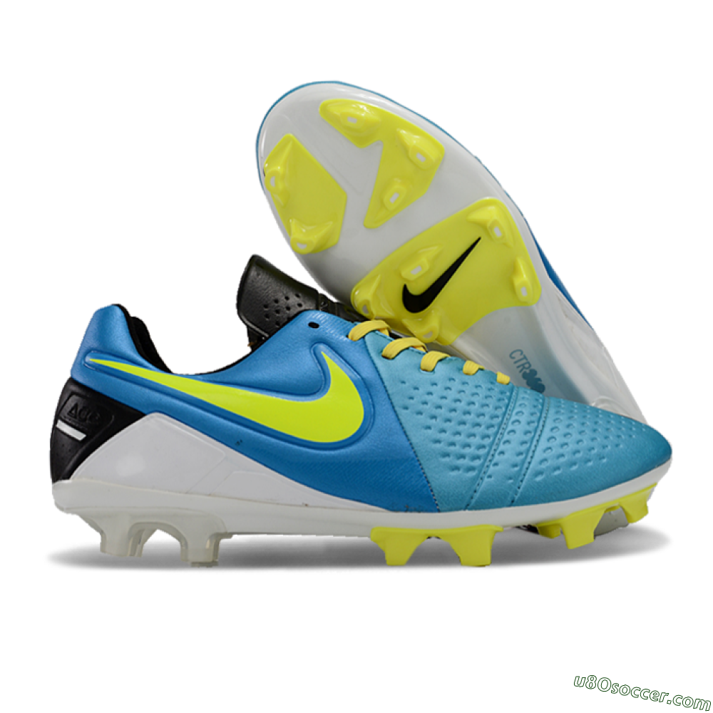 Nike CTR360 Maestri III FG Firm Ground Soccer Cleats - Blue/Yellow/Black 1