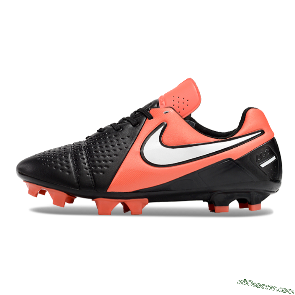 Nike CTR360 Maestri III FG Firm Ground Soccer Cleats - Black/Orange 2
