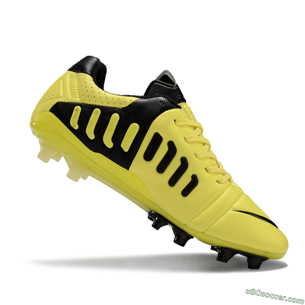 Nike CTR360 Maestri III FG Firm Ground Soccer Cleats - Yellow/Black 4