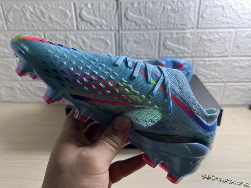 Adidas X Speedportal.1 FG Firm Ground Soccer Cleats - Blue/Pink