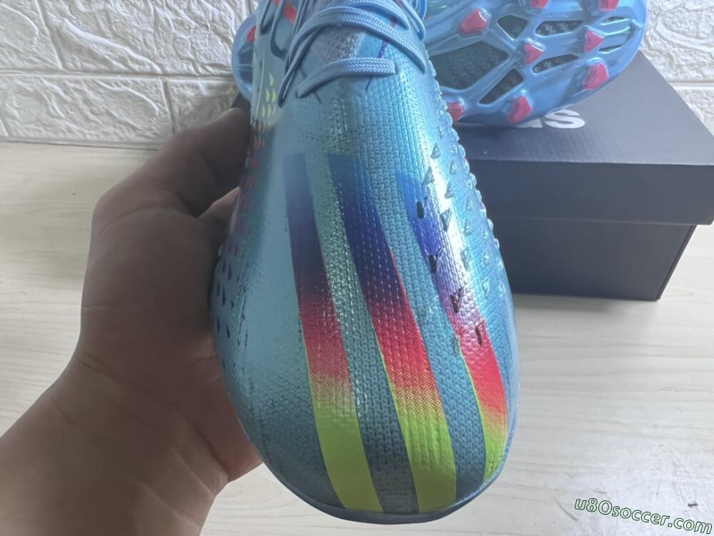 Adidas X Speedportal.1 FG Firm Ground Soccer Cleats - Blue/Pink
